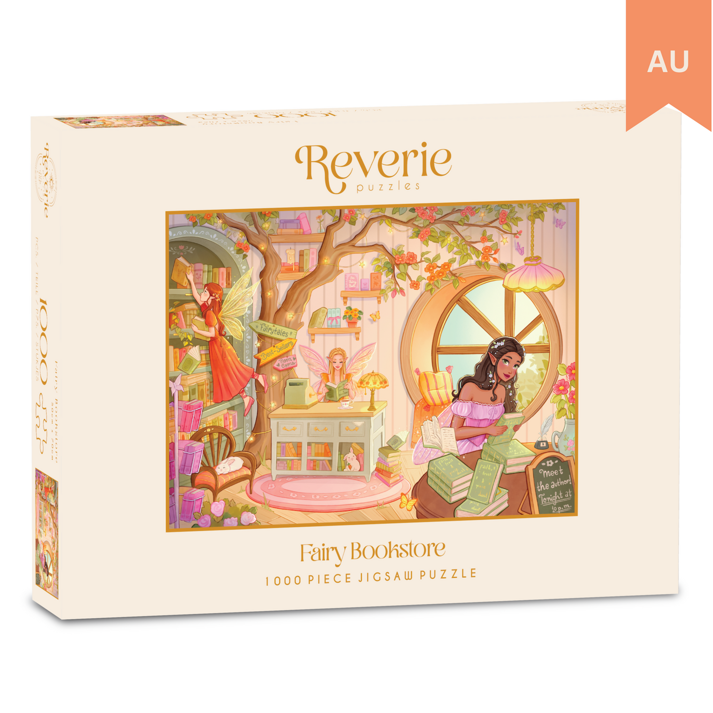 Fairy Bookstore Jigsaw Puzzle (1000 Pieces)